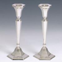 Classic Sterling Silver Candlestick Set