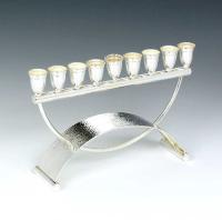 Keshet Collection Sterling Silver Menorah