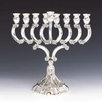 Sterling Silver Menorah