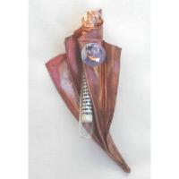 Gary  Rosenthal Mezuzah Cover with shin