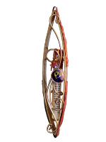 oval mezuzah case by Gary Rosenthal