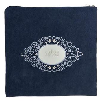 dark blue Impala Material Tallit bag