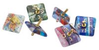 Fused glass Dreidels