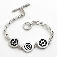 Sterling Silver vignette Bracelet