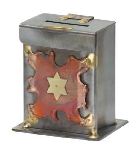 Star of david Tzedakah Box