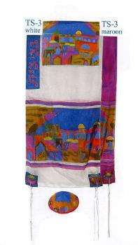 Light Weight Silk Tallit Set