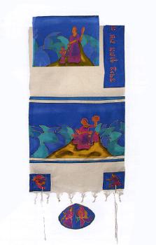 Silk & Cotton Tallit Set