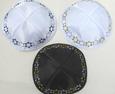 SET OF THREE SATIN KIPPAH