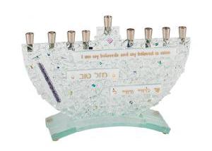 Wedding Shards Menorah