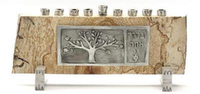 Maple Tree of life Menorah 