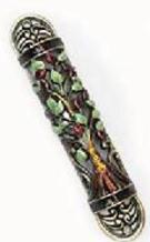 beautiful yree of life Mezuzah