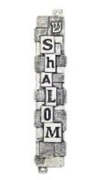 The Shalom Mezuzah Cover 