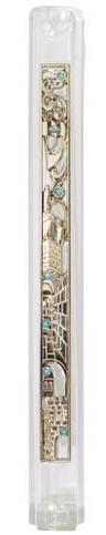 extra large clear plastic mezuzah