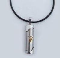 Stainless steel Mezuzah Pendant 