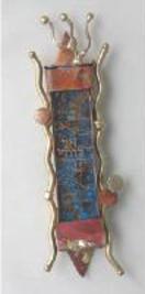 wedding mezuzah case by Gary Rosenthal