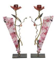 Gary Rosenthal Art Candlestick set