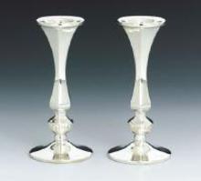 Hazorfim Sterling Silver Candlestick Set