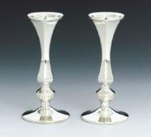 Hazorfim Sterling Silver Candlestick Set