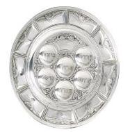 Hazorfim Sterling Silver Seder Tray