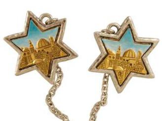 Jerusalem Star Tallit Clip