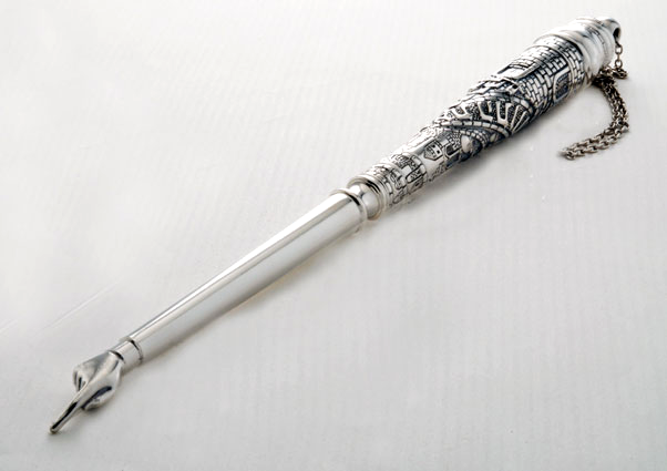 Sterling silver torah pointer