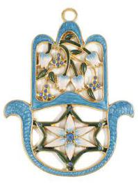 Jeweled Hamsa Wal