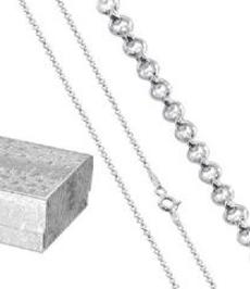 Sterling Silver Figaro Chain ​