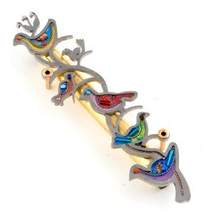 Seeka Doves Mezuzah