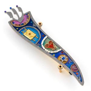 Seeka Horn of Plenty Mezuzah