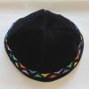 Black Velvet Kippah withjERUSALEM BORDER